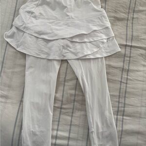 Lucky in Love White Leggings